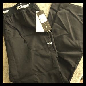 NWT Grey’s Anatomy by Barco black scrub pants